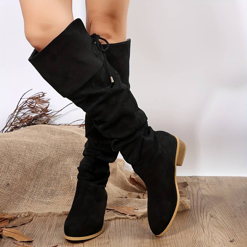 Bottes Daim Marron Milady