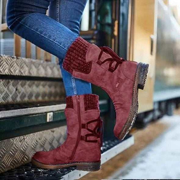 Bottes Ottawa Polaire avec Zip enfilement facilité